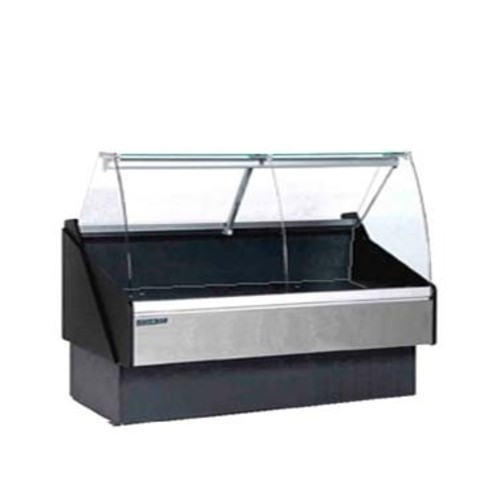 Hydra-Kool KFM-CG-80-S Curved Glass Refrigerated Fresh Meat Deli Case 85"