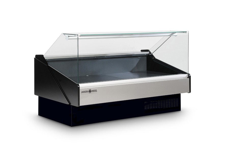 Hydra-Kool KFM-FG-100-S Flat Glass Refrigerated Deli Case 109"