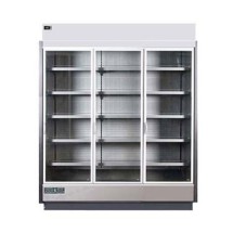 Hydra-Kool KGV-MR-3-S Three Glass Door Reach-In High Volume Refrigerated Merchandiser 75-3/8&quot;