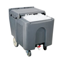 CAC China ICCD-126 Gray Insulated Mobile Ice Caddy