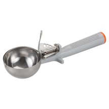 Winco ICOP-8 Ice Cream Disher with One Piece Gray Handle, Size 8