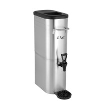 CAC China BVDS-IT3 Slim Iced Tea Dispenser with Valve 3 Gallon