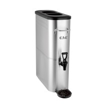 CAC China BVDS-IT5 Slim Iced Tea Dispenser with Valve 5 Gallon