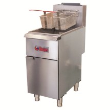 Ikon IGF-35/40 NG Natural Gas Floor Fryer 35-40 Lb. Capacity