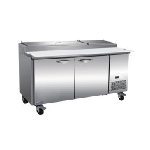Ikon IPP71 Two Section Refrigerated Pizza Prep Table 71&quot;