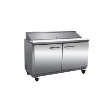 Ikon ISP36 Two Door Refrigerated Sandwich / Salad Prep Table 36&quot;