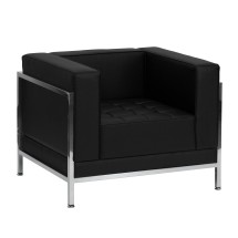 Flash Furniture ZB-IMAG-CHAIR-GG Imagination Series Contemporary Black Leather Chair