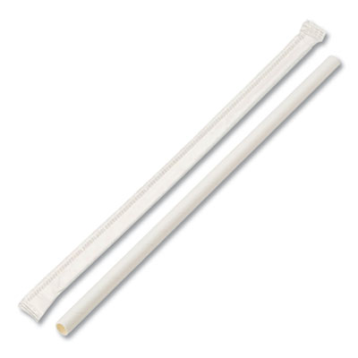 Individually Wrapped Paper Straws, 7 3/4