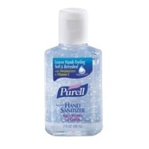 Purell Instant Hand Sanitizer Personal Squeeze Bottle, 2 oz. Clear, 24/Carton