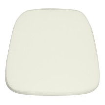 Flash Furniture LE-L-C-WHITE-GG Soft Ivory Chiavari Chair Cushion