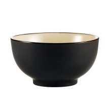 CAC China 666-4-W Japanese Style 4-3/4&quot; Rice Bowl, Creamy White