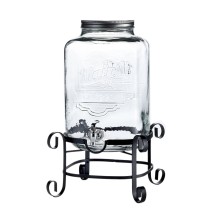 Jay Import 210263-GB Style Setter Main Street Beverage Dispenser with Stand