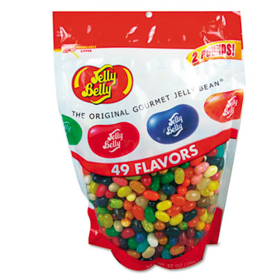 Jelly Belly Candy, 49 Assorted Flavors, 2lb Bag