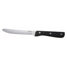 Winco K-80P Jumbo Steak Knife with Riveted Pom Handle 5&quot;