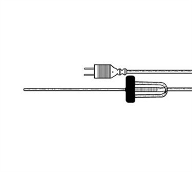 Franklin Machine Products  138-1120 K-Type Thermocouple Probe Needle 4" Insertion