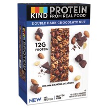 KIND Protein Bars, Double Dark Chocolate, 1.76 oz, 12/Pack