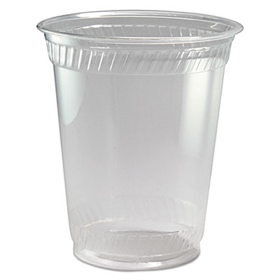 Kal-Clear PET Cold Drink Cups, 12/14 oz, Clear, 50/Sleeve, 20 Sleeves/Carton