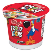 Kellogg's Froot Loops Breakfast Cereal, Single-Serve 1.5 oz Cup, 6/Box