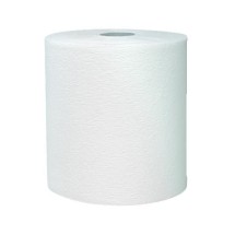Scott Essential Hatd Roll Towels, White 1-Ply, 6 Rolls/Carton