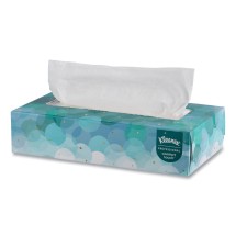 Kleenex White 2-Ply Facial Tissue, Pop-Up Box, 36 Boxes/Carton