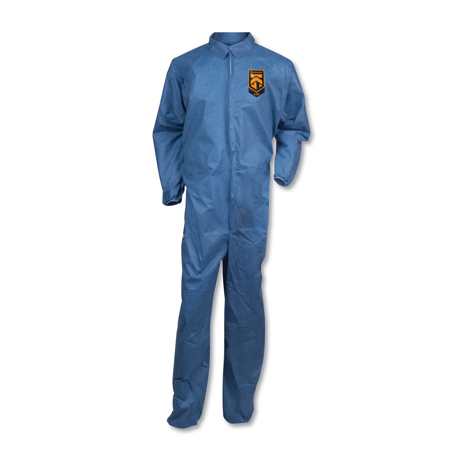 Kleenguard A20 Coveralls Microforce Barrier SMS Fabric, Blue, 2X-Large, 24/Carton