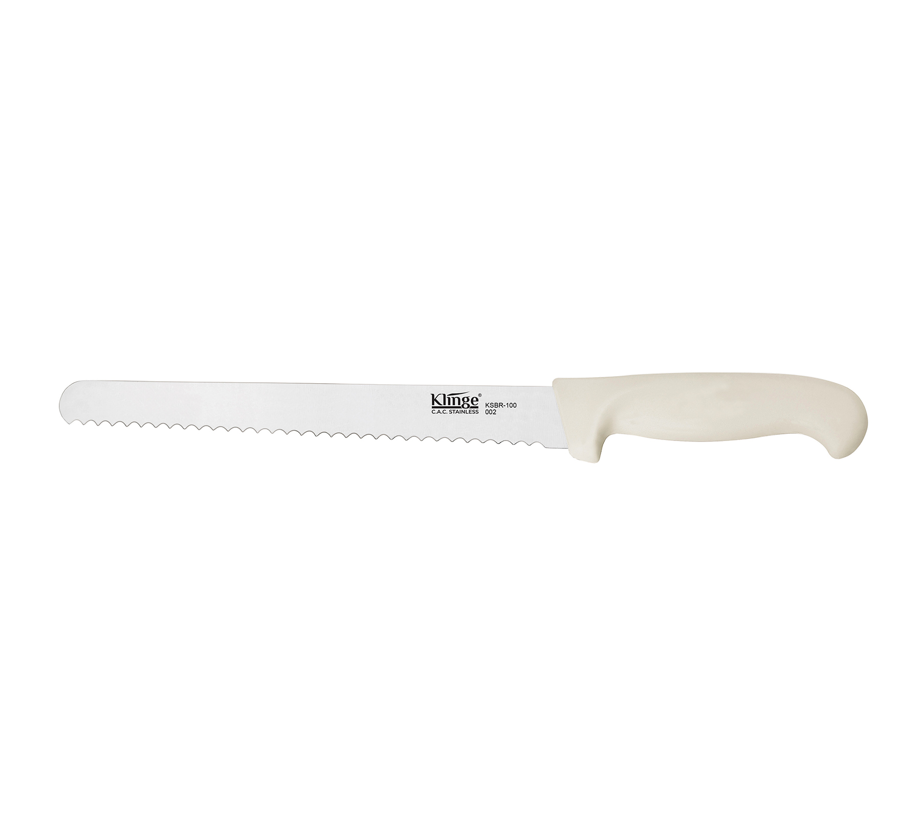 CAC China KSBR-100 Klinge Stamped Bread Knife 10"