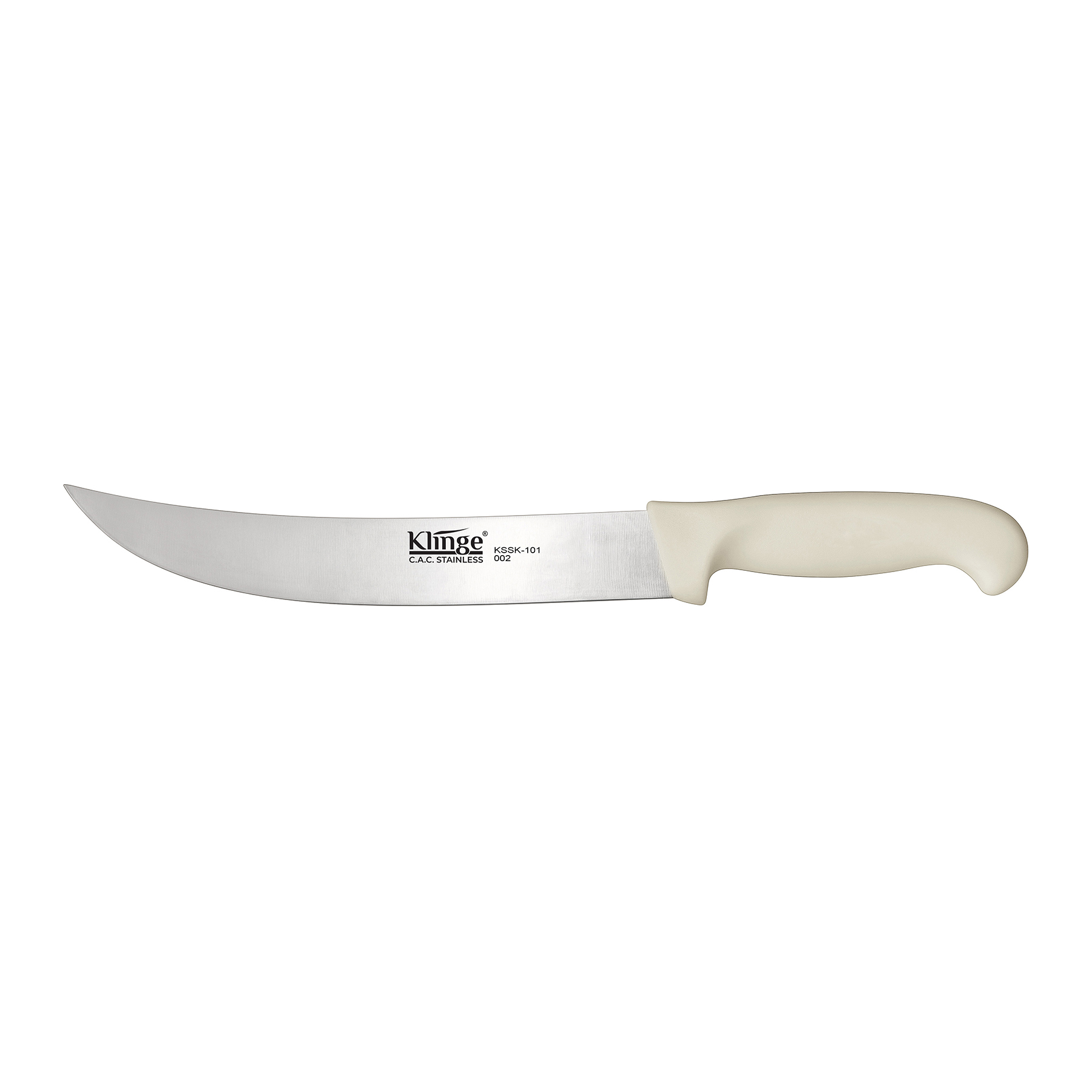 CAC China KSSK-101 Klinge Stamped Cimeter Steak Knife 10"