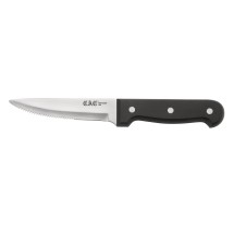 CAC China SKP3-02P Jumbo Steak Knife with Pointed Tip, Plastic Handle 5&quot; - pk