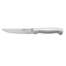 CAC China SKS1-02P Pointed Tip Steak Knife with Handle Hollow 4 1/2&quot; - 1 dozen