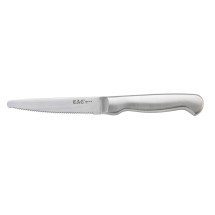 CAC China SKS1-01R Round Tip Steak Knife with Handle Hollow 4 1/2&quot; - 1 dozen