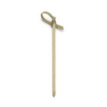 TableCraft BAMK35 Bamboo Knot Cocktail Pick, 3-1/2&quot; (12 packs of 100)