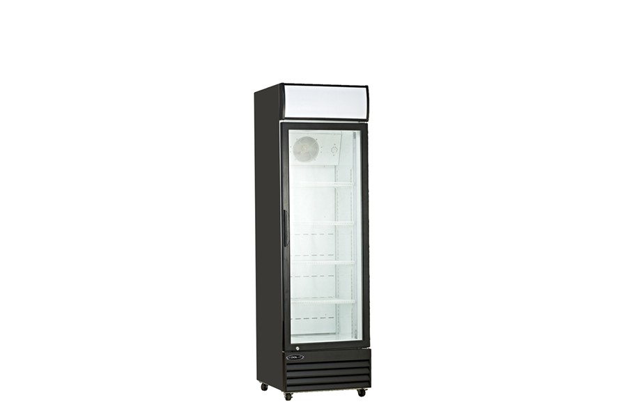 Kool-It KGM-13 22-7/10" Single Glass Door Refrigerated Merchandiser 11.6 Cu Ft.