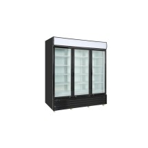Kool-It KGM-75 78-1/5&quot; Triple Glass Door Refrigerated Merchandiser 73 Cu Ft.