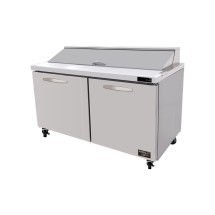 Kool-It Signature KST-60-2 Two Section Refrigerated Sandwich Prep Table 60&quot;