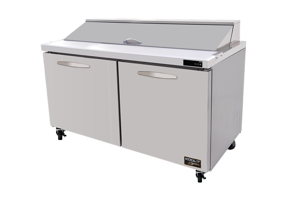 Kool-It Signature KST-60-2 Two Section Refrigerated Sandwich Prep Table 60"