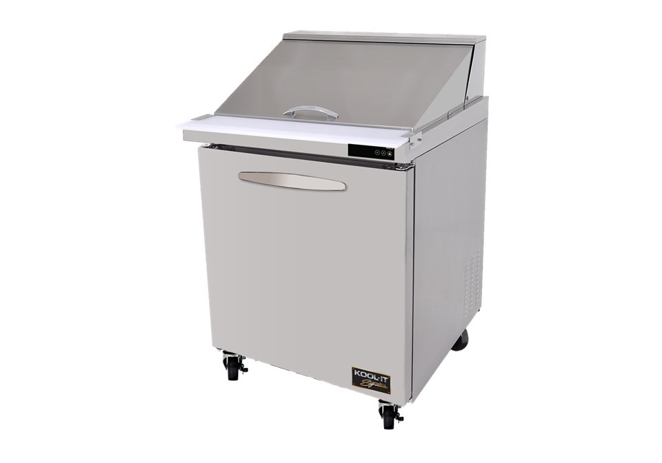 Kool-It Signature KSTM-27-1 One Section Refrigerated Mega Top Sandwich Prep Table 27"