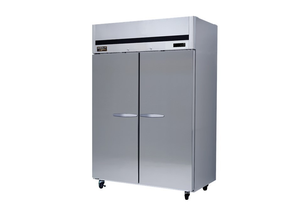 Kool-It Signature KTSF-2 Two Solid Door Top Mount Freezer 43 Cu Ft.