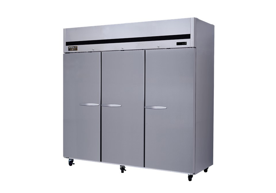 Kool-It Signature KTSF-3 Three Solid Door Top Mount Freezer 67 Cu Ft.