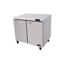 Kool-It Signature KUCF-36-2 Two Door Undercounter Freezer 9.5 Cu Ft.