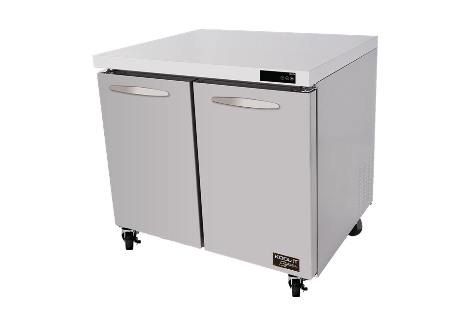 Kool-It Signature KUCF-36-2 Two Door Undercounter Freezer 9.5 Cu Ft.