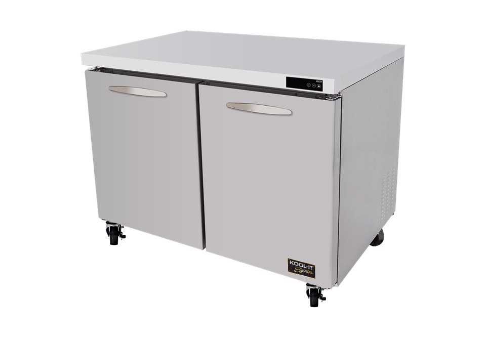 Kool-It Signature KUCF-48-2 Two Door Undercounter Freezer 13.1 Cu Ft.