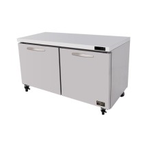 Kool-It Signature KUCF-60-2 Two Door Undercounter Freezer 16.7 Cu Ft.