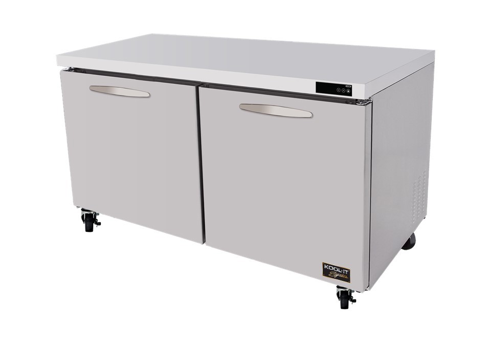 Kool-It Signature KUCF-60-2 Two Door Undercounter Freezer 16.7 Cu Ft.