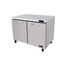 Kool-It Signature KUCR-48-2 Two Door Undercounter Refrigerator 13.1 Cu Ft.