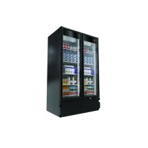 Kool-It Signature LX-40RB 2-Swing Glass Door Merchandiser Refrigerator 47&quot;