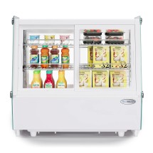 Koolmore CDC-125-WH 28" Countertop Self-Service Display Refrigerator in White