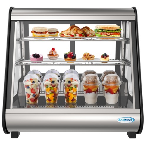 Koolmore CDC-4C-BK 27" Countertop Refrigerated Display Case