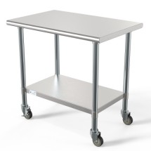 Koolmore CT2436-18C 24" x 36" Stainless Steel Work Table
