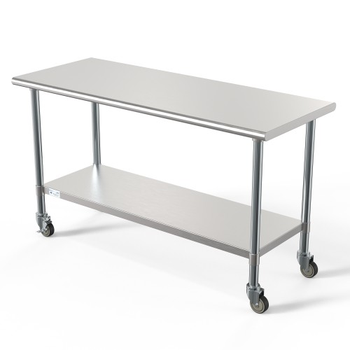 Koolmore CT2460-18C 24" x 60" Stainless Steel Work Table