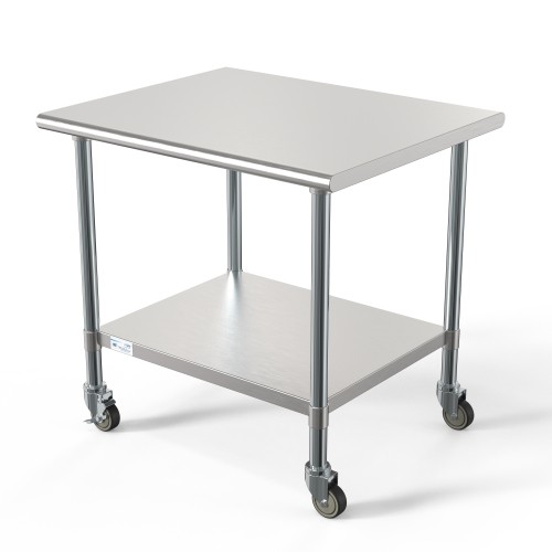 Koolmore CT3036-18C 30" x 36" Stainless Steel Work Table